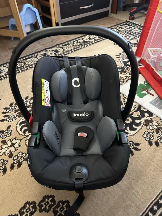 Cărucior 3 în 1 Lionelo Amber – landou + scoică ADAC, până la 22 kg
