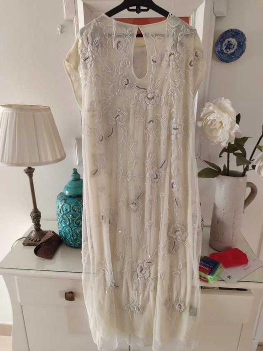 Rochie deosebită cu mărgele Zara Limited Edition, nouă, mărimea M