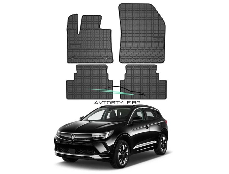 Гумени стелки за Opel Grandland X след 2017 г .,Frogum - El Toro
