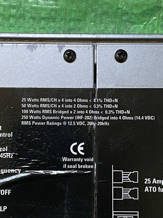 MTX (USA) - МНОГО КАЧЕСТВЕН - 4 канален Усилвател за кола авто