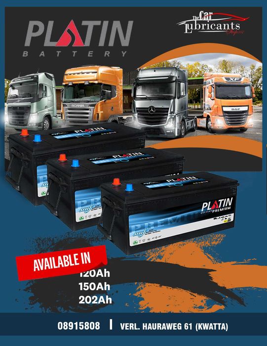 Акумулатор за камион  12V 135Ah / 900A PLATIN SILVER