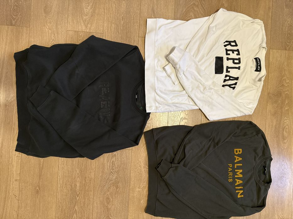 Блузи G-Star Raw, Balmain Paris, Replay- XXL размери