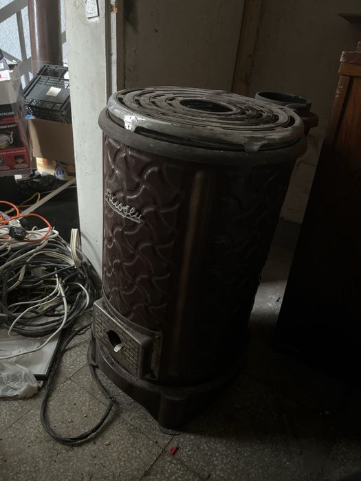 Печка на дърва с буриите