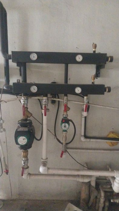 Котёл на 3000кв. Газ и дизель.