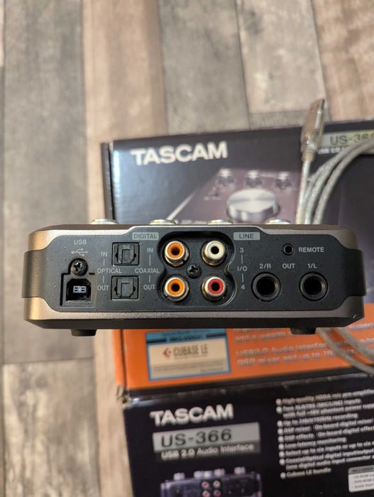Tascam US-366 – USB аудио интерфейс