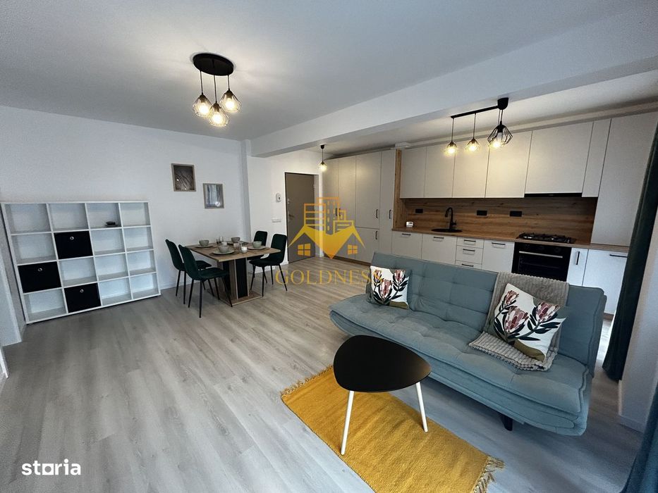 2 camere open space, Parcare, Modern, Zona Porii, Lidl, Floresti