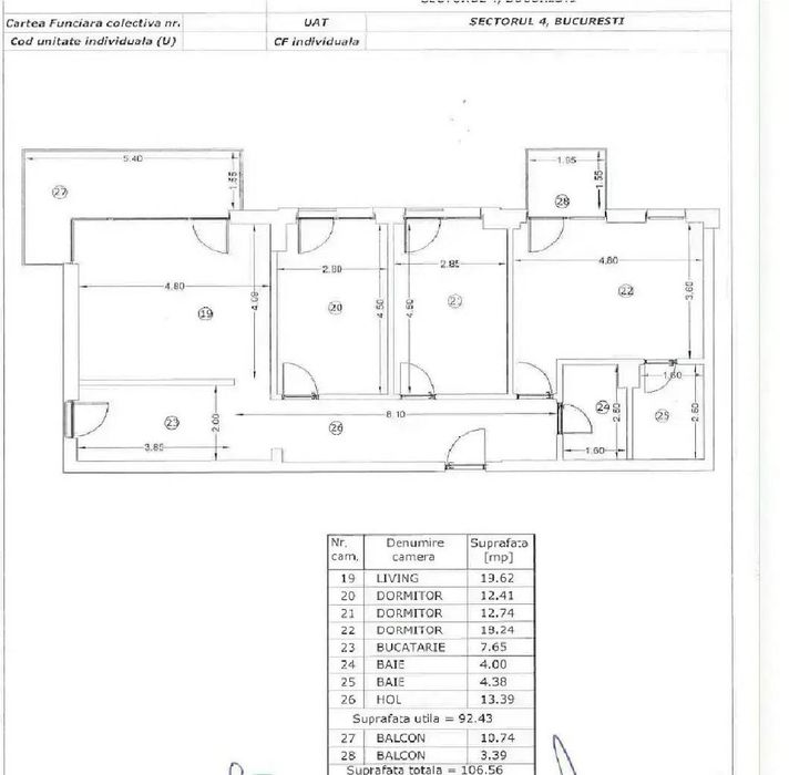 Unirii Ultracentral | Ap 4 camere | Finisaje Premium | 2 parcari |