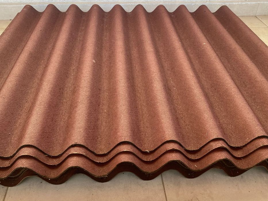 червена  Ондулин Стандарт+ дерев. доски