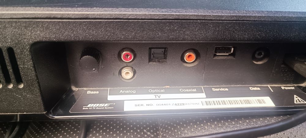 Bose Solo 15 Soundbase Soundbar