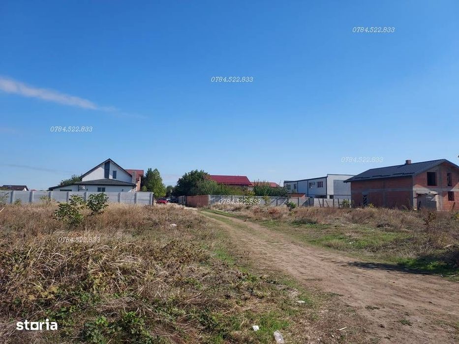 Teren intravilan Berceni IF – dublă deschidere | aproape București