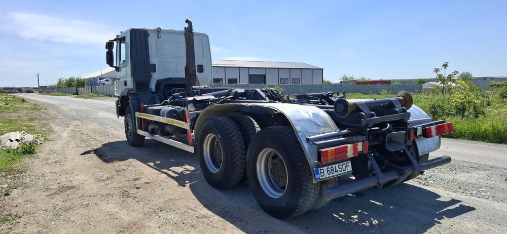 Iveco eurotrakker abrollkiper  abroll 6x4