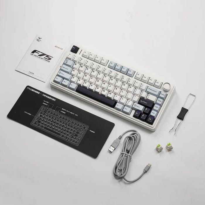 Tastatură de gaming wireless EPOMAKER X Aula F75