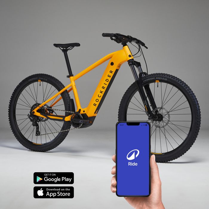 Bicicletă Mtb electrică E-expl 520 29" - produs resigilat Decathlon