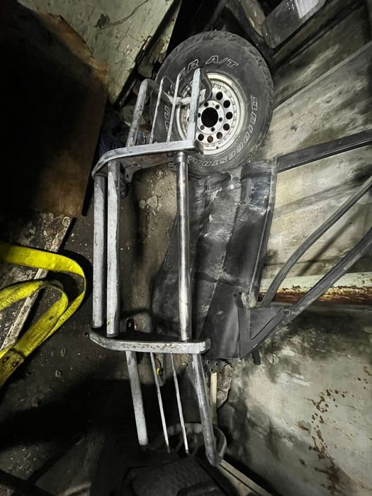 Кенгурятник паджеро 2