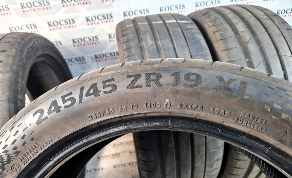 Anvelope second hand vara 245 45 19 Continental ( dot 2022)
