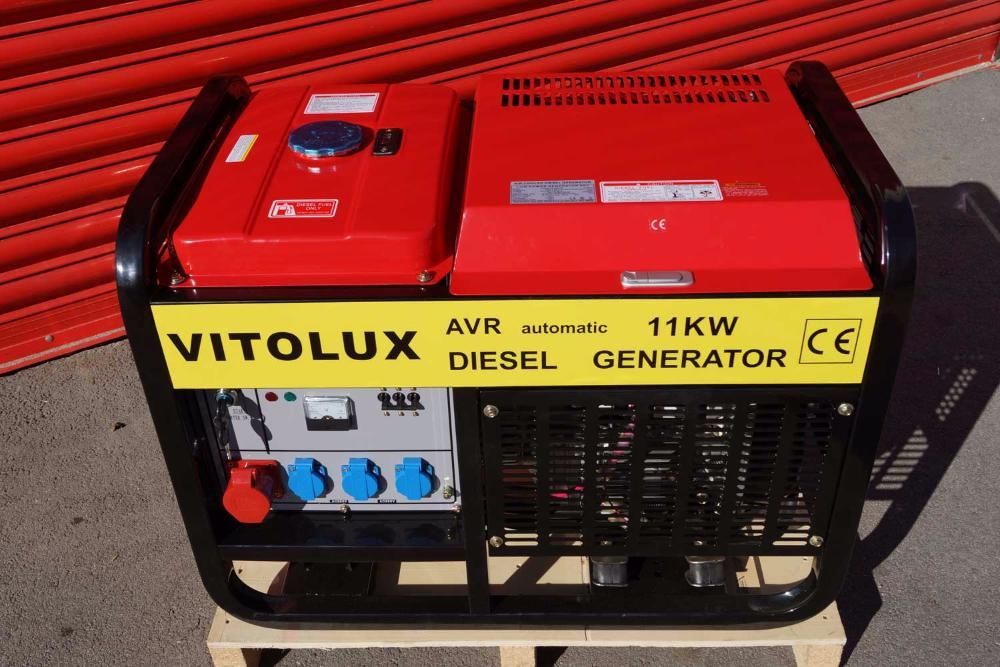 14KVA Дизелови Трифазни Генератори VITOLUX с електрически старт