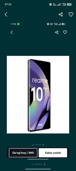 Realme 10 pro plus 5g 12/256