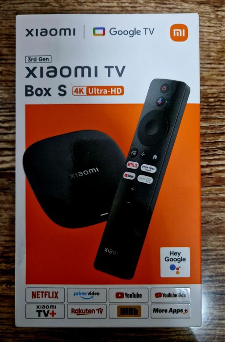 Xiaomi TV Box S 3rd gen 4k Ultra-HD (sigilat)