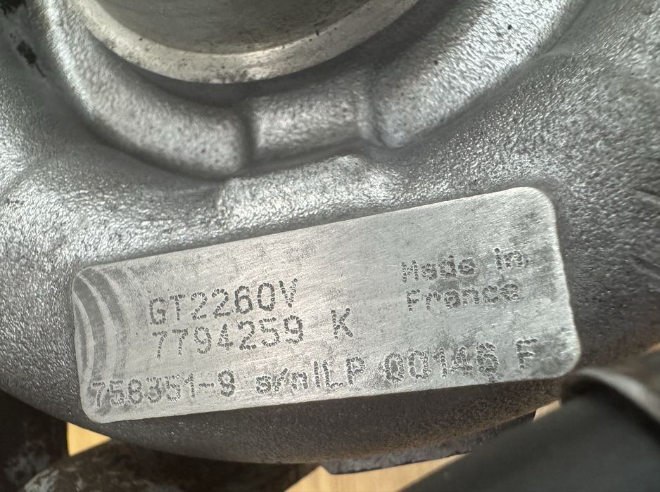 Продавам турбо 2260V от бмв Е60 231к.с  с ел.управление за M57