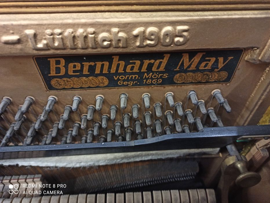 Пиано Bernhard May 1869