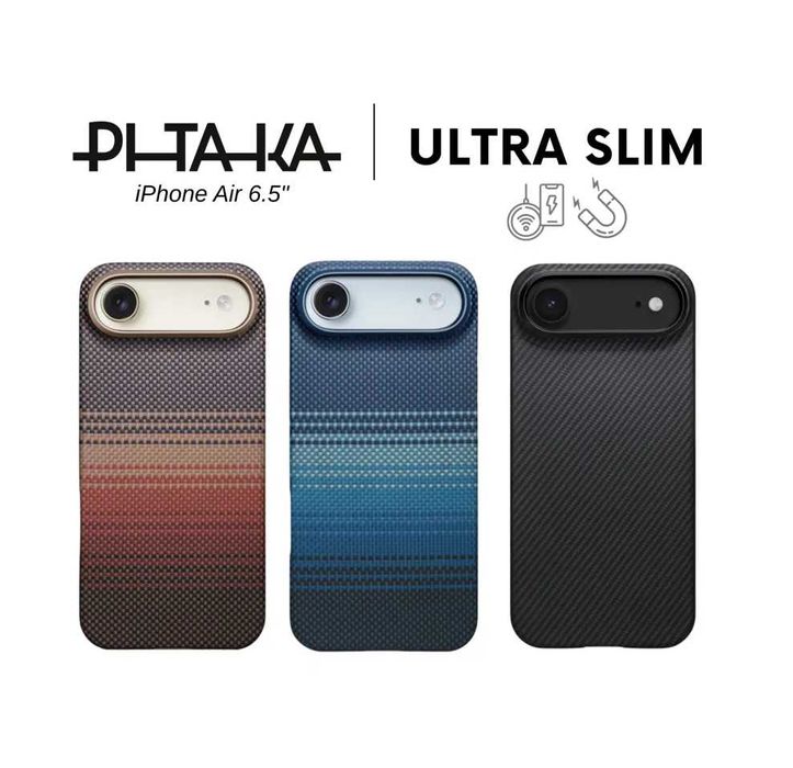 Pitaka для iPhone 17 Air — Сверхтонкий Чехол из Арамида. Есть доставка