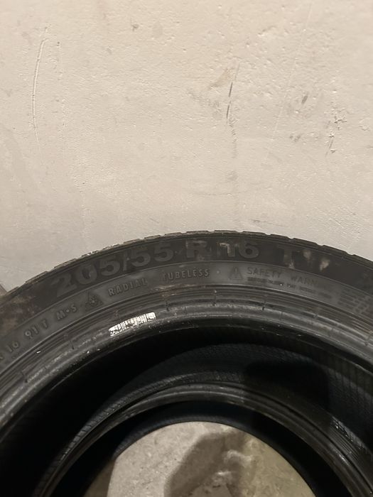 4 зимни гуми 205/55/16 Semperit