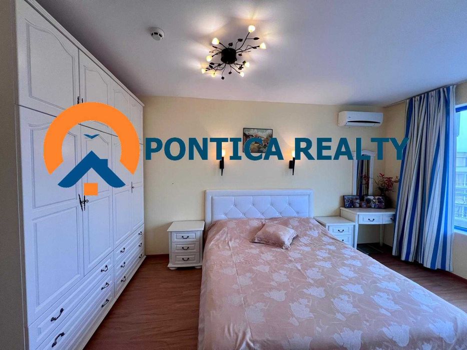 Двустаен апартамент в Слънчев Бряг на първа линия