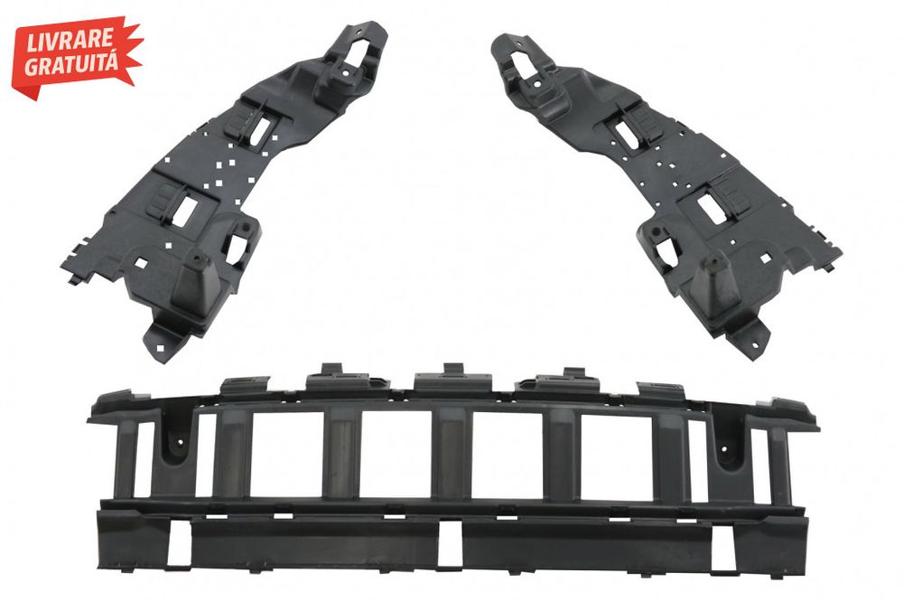 Difuzor Bara Spate cu Ornamente tobe Negre Mercedes C-Class W205 S205