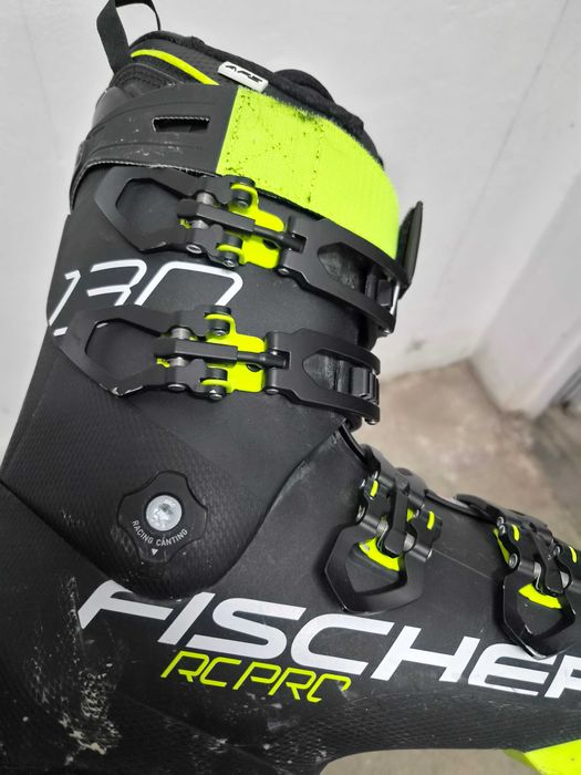 SKI FISCHER RC4 SC -CLAPARI SKI- BETE SKI LEKI - pachet complet - cumparate octombrie 2025, folosite un sezon de 4 ori