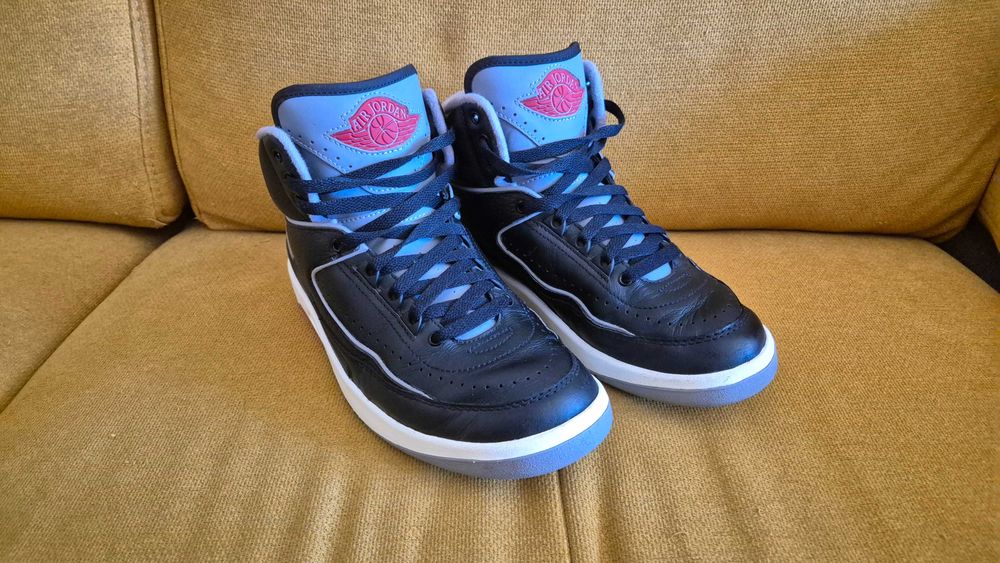 Nike Air Jordan 2 Retro Basketball Kids #37 + гуменки Vans #35 набук