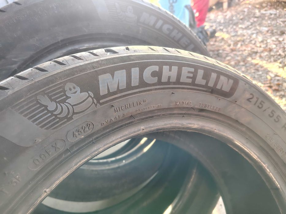4бр.летни гуми MICHELIN 215 55 17 DOT22 цена за брой