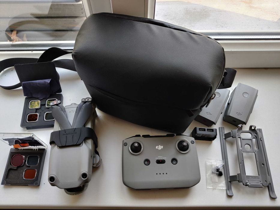 Drona dji air 2s - pachetul fly more plus alte accesorii