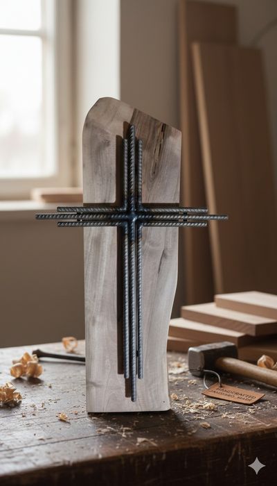 Vând cruce din metal și lemn