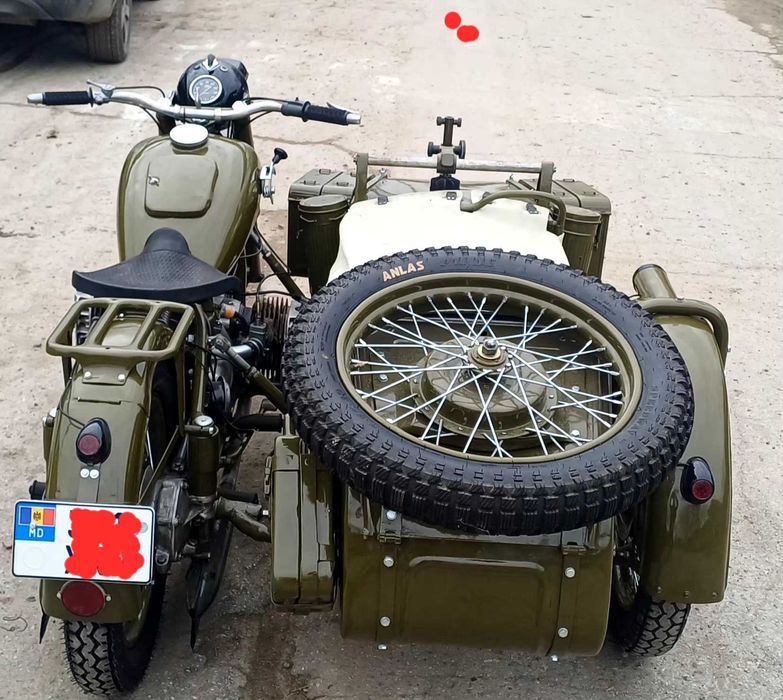 M 72 motocicleta Militară