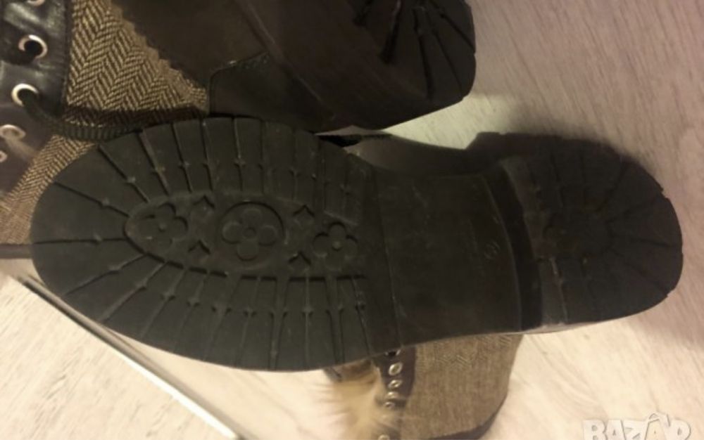 Дамски ботуши Daris Естествен Косъм лисица