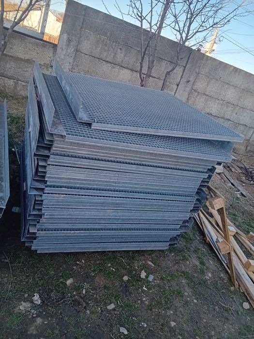 Grătare zincate 4mm grosime 4cm înălțime