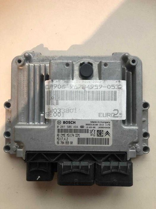 ECU Calculator motor Peugeot 207 1.4 0261S06494