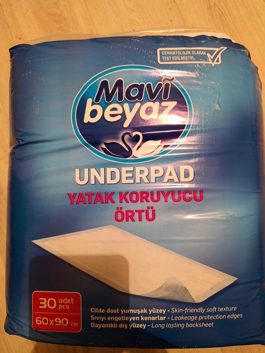 впитывающие пеленки Mavi Beyaz 30шт