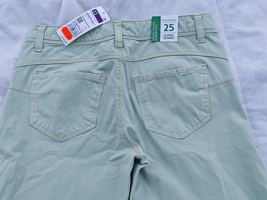Blugi Skinny  United Colours of Benneton 25 NOI Verde Verzi NOI
