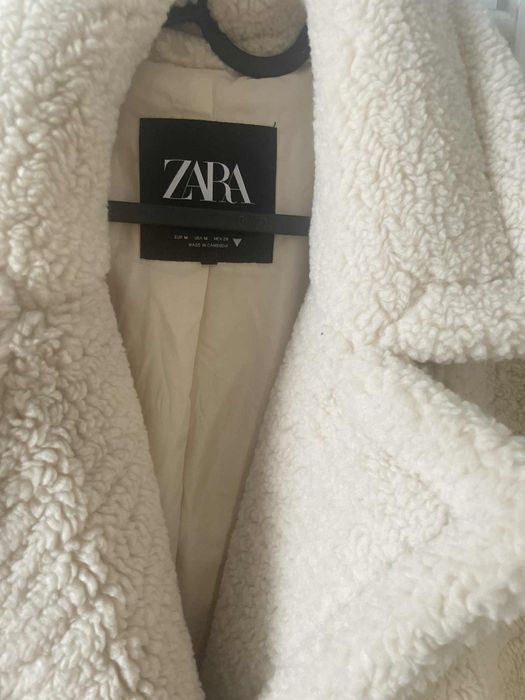 Palton Teddy de la Zara