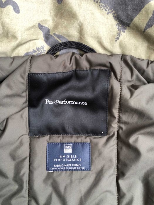 Peak performance squad camo jacket L