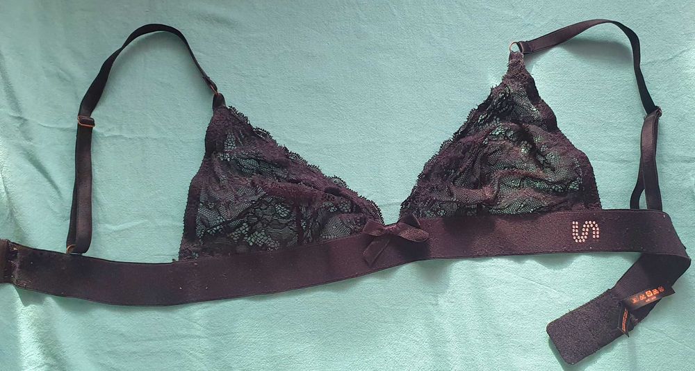 Черен Дантелен сутиен UNDIZ S 85Б