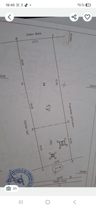 De vânzare teren intravilan 4985 m2 in Drăgești-Oradea jud Bihor
