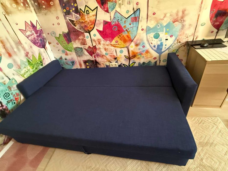 3-местен разтегателен диван Friheten