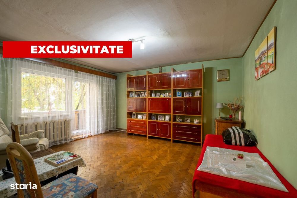 Apartament cu 4 camere spatioase, 82 mp, Manastur, etaj 1 — fotografia 1