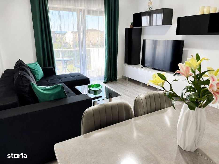 Chirie apartament 2 camere - 55 mp utili - zona D.Stanca, Sibiu — fotografia 1