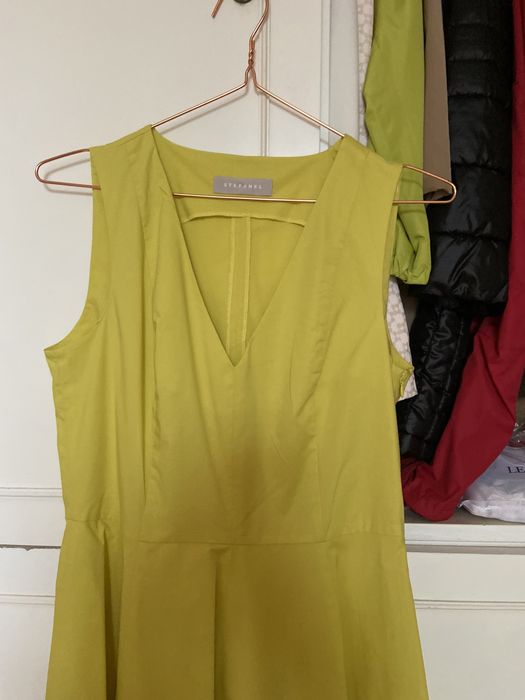 Жълта рокля STEFANEL, размер 36 (S)