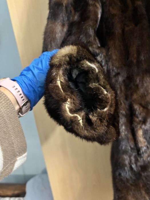 Палто от естествен косъм