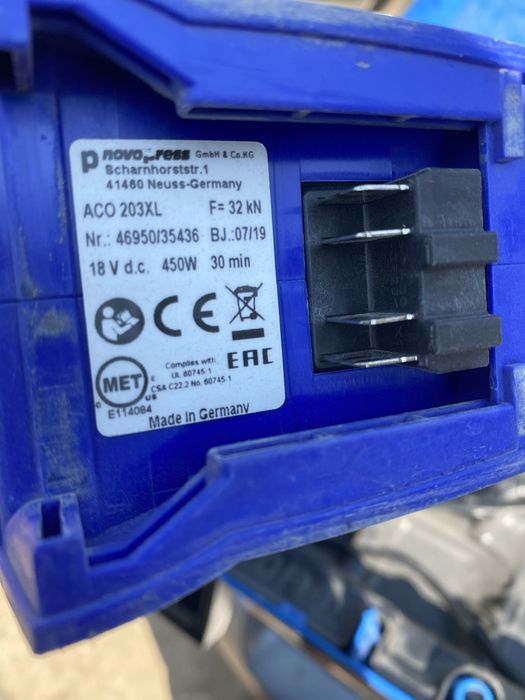 Presa de sertizat Geberit Aco203XLplus(2XL)