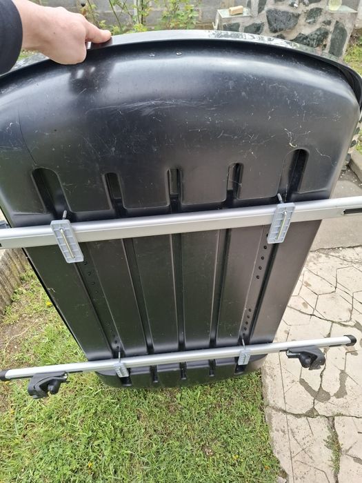 Автобокс кутия багаж Modula Ciao 340 л с греди Hakr